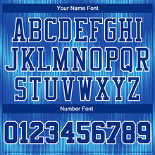 Load image into Gallery viewer, Custom Royal Royal-Light Blue Round Neck Sublimation Basketball Suit Jersey