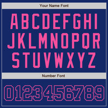 Load image into Gallery viewer, Custom Royal Royal-Pink Authentic Baseball Jersey