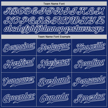 Load image into Gallery viewer, Custom Royal Royal-White Authentic Baseball Jersey
