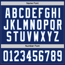 Load image into Gallery viewer, Custom Royal White-Light Blue Hockey Jersey