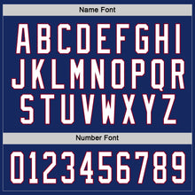 Load image into Gallery viewer, Custom Royal White-Maroon Hockey Jersey