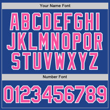 Load image into Gallery viewer, Custom Royal Pink-White Performance T-Shirt