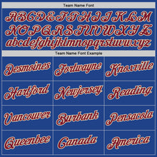 Load image into Gallery viewer, Custom Royal Crimson-Cream Performance T-Shirt