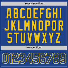 Load image into Gallery viewer, Custom Royal Royal-Gold Performance T-Shirt