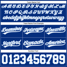 Load image into Gallery viewer, Custom Royal White-Light Blue Authentic Basketball Shorts