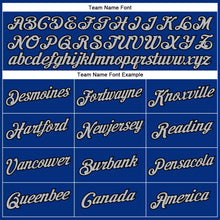 Load image into Gallery viewer, Custom Royal Gray-Black Performance T-Shirt