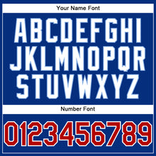 Load image into Gallery viewer, Custom Royal Red-White Performance T-Shirt