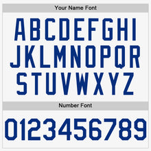 Load image into Gallery viewer, Custom White Royal Authentic Sleeveless Baseball Jersey