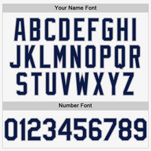 Load image into Gallery viewer, Custom White Navy-Gray Authentic Sleeveless Baseball Jersey