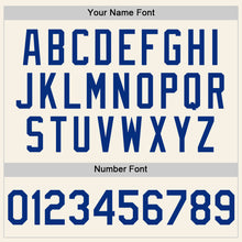 Load image into Gallery viewer, Custom Cream Royal Authentic Sleeveless Baseball Jersey