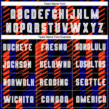 Load image into Gallery viewer, Custom Black White-Orange Sublimation Soccer Uniform Jersey