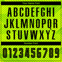 Load image into Gallery viewer, Custom Neon Green Black Sublimation Soccer Uniform Jersey