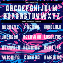 Load image into Gallery viewer, Custom Figure White-Pink Sublimation Soccer Uniform Jersey