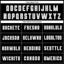 Load image into Gallery viewer, Custom Black White-Camo Sublimation Soccer Uniform Jersey