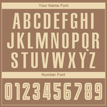 Load image into Gallery viewer, Custom Brown Cream-Camo Sublimation Soccer Uniform Jersey