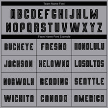 Load image into Gallery viewer, Custom Gray Black-Camo Sublimation Soccer Uniform Jersey