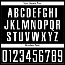 Load image into Gallery viewer, Custom Black White-Royal Sublimation Soccer Uniform Jersey