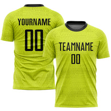 Load image into Gallery viewer, Custom Gold Black-White Sublimation Soccer Uniform Jersey