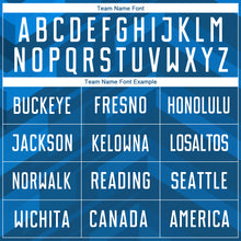 Load image into Gallery viewer, Custom Light Blue White-Black Sublimation Soccer Uniform Jersey