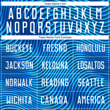 Load image into Gallery viewer, Custom Light Blue White-Royal Sublimation Soccer Uniform Jersey