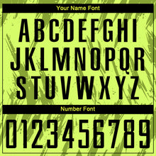 Load image into Gallery viewer, Custom Neon Green Black-Olive Sublimation Soccer Uniform Jersey