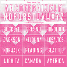 Load image into Gallery viewer, Custom Pink White Sublimation Soccer Uniform Jersey