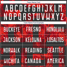 Load image into Gallery viewer, Custom Red White-Black Sublimation Soccer Uniform Jersey