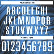 Load image into Gallery viewer, Custom Light Blue White-Black Sublimation Soccer Uniform Jersey