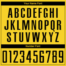 Load image into Gallery viewer, Custom Gold Black-White Sublimation Soccer Uniform Jersey