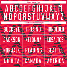 Load image into Gallery viewer, Custom Red White-Black Sublimation Soccer Uniform Jersey