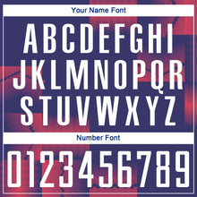 Load image into Gallery viewer, Custom Figure White-Purple Sublimation Soccer Uniform Jersey