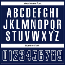 Load image into Gallery viewer, Custom Gray Navy-White Sublimation Split Fashion Soccer Uniform Jersey