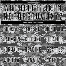 Load image into Gallery viewer, Custom Camo Black-Gray Sublimation Salute To Service Soccer Uniform Jersey