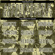 Load image into Gallery viewer, Custom Camo Olive-White Sublimation Salute To Service Soccer Uniform Jersey