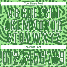 Load image into Gallery viewer, Custom Neon Green Kelly Green-White Sublimation Soccer Uniform Jersey