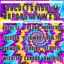 Load image into Gallery viewer, Custom Tie Dye Black-White Sublimation Soccer Uniform Jersey