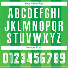 Load image into Gallery viewer, Custom Neon Green White-Kelly Green Sublimation Soccer Uniform Jersey