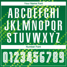 Load image into Gallery viewer, Custom Neon Green White-Kelly Green Sublimation Soccer Uniform Jersey