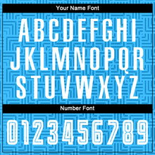 Load image into Gallery viewer, Custom Light Blue White Home Sublimation Soccer Uniform Jersey