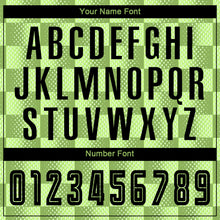 Load image into Gallery viewer, Custom Neon Green Black Third Sublimation Soccer Uniform Jersey