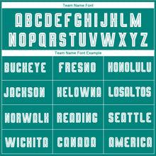 Load image into Gallery viewer, Custom Aqua White-Black Sublimation Fade Fashion Soccer Uniform Jersey