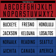 Load image into Gallery viewer, Custom Red Black White-Royal Sublimation Dutch Flag Soccer Uniform Jersey