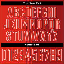 Load image into Gallery viewer, Custom Red Crimson-White Sublimation Swiss Flag Soccer Uniform Jersey