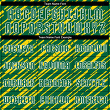 Load image into Gallery viewer, Custom Kelly Green Kelly Green-Gold Sublimation Soccer Uniform Jersey