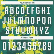 Load image into Gallery viewer, Custom Kelly Green White-Neon Green Sublimation Soccer Uniform Jersey