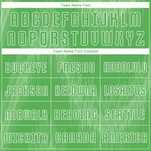 Load image into Gallery viewer, Custom Neon Green Neon Green-White Sublimation Soccer Uniform Jersey