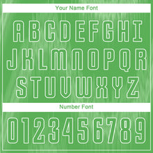 Load image into Gallery viewer, Custom Neon Green Neon Green-White Sublimation Soccer Uniform Jersey