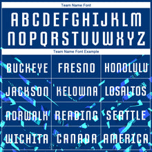 Load image into Gallery viewer, Custom Royal White-Lakes Blue Sublimation Soccer Uniform Jersey