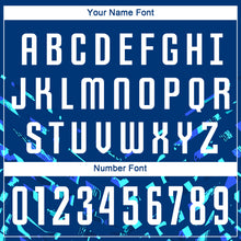 Load image into Gallery viewer, Custom Royal White-Lakes Blue Sublimation Soccer Uniform Jersey