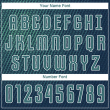 Load image into Gallery viewer, Custom Teal White Sublimation Soccer Uniform Jersey